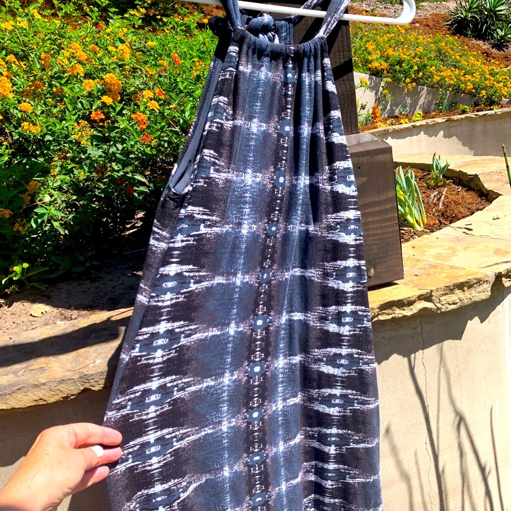 Athleta cotton maxi dress